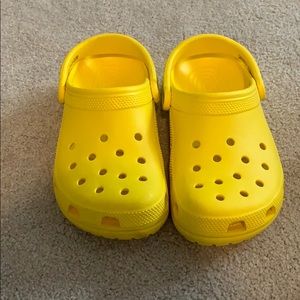 Yellow Women’s Crocs
